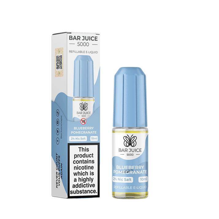 Bar juice 5000 E liquid 10 & 20 Mg Nic Salt In 10ml
