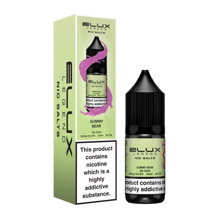 Elux Nic Salts Vape Juice E-Liquid - 10 & 20 mg - 10ml