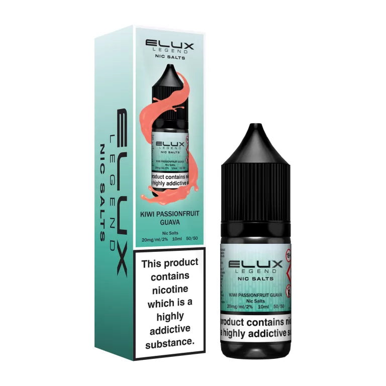 Elux Nic Salts Vape Juice E-Liquid - 10 & 20 mg - 10ml