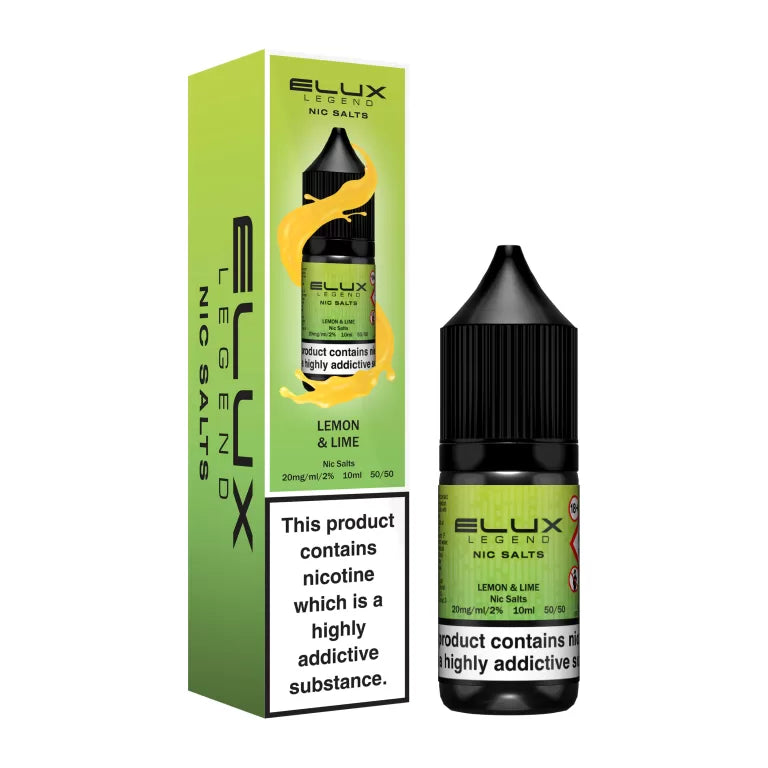 Elux Nic Salts Vape Juice E-Liquid - 10 & 20 mg - 10ml