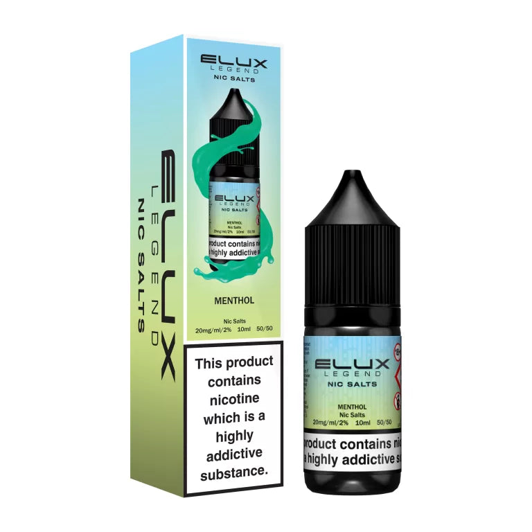 Elux Nic Salts Vape Juice E-Liquid - 10 & 20 mg - 10ml