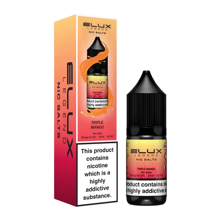 Elux Nic Salts Vape Juice E-Liquid - 10 & 20 mg - 10ml