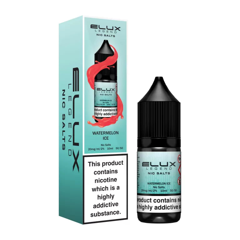 Elux Nic Salts Vape Juice E-Liquid - 10 & 20 mg - 10ml