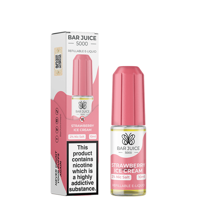 Bar juice 5000 E liquid 10 & 20 Mg Nic Salt In 10ml