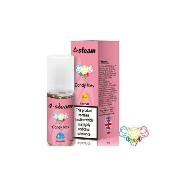 A-Steam Fruit Flavours 12MG 10ML (50VG/50PG) - vapeverseuk