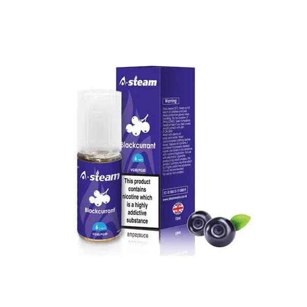 A-Steam Fruit Flavours 18MG 10ML (50VG/50PG) - vapeverseuk
