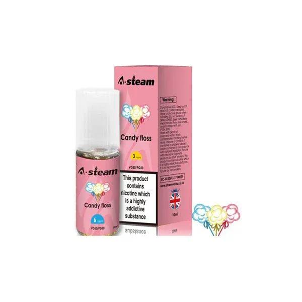 A-Steam Fruit Flavours 18MG 10ML (50VG/50PG) - vapeverseuk