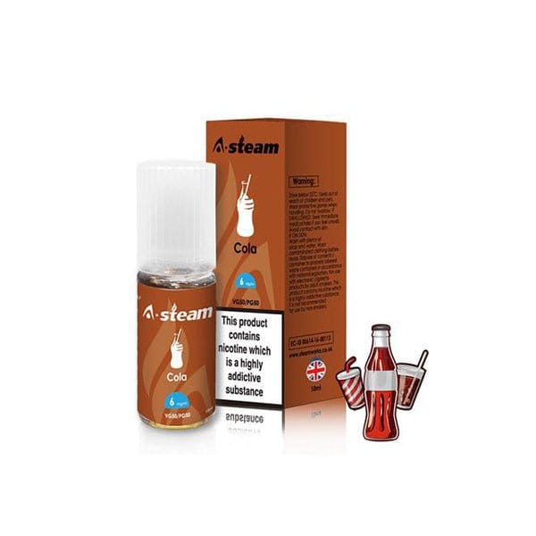 A-Steam Fruit Flavours 6MG 10ML (50VG/50PG) - vapeverseuk