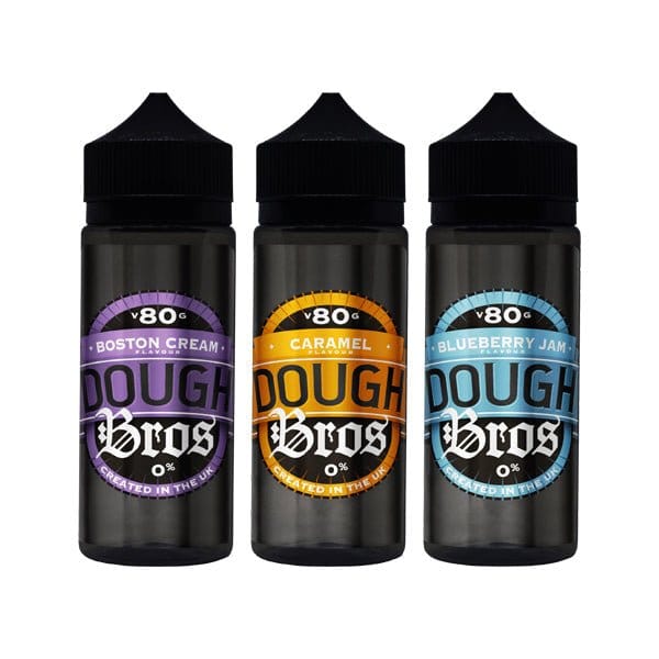 Dough Bros 100ml Shortfill 0mg (80VG/20PG) - vapeverseuk