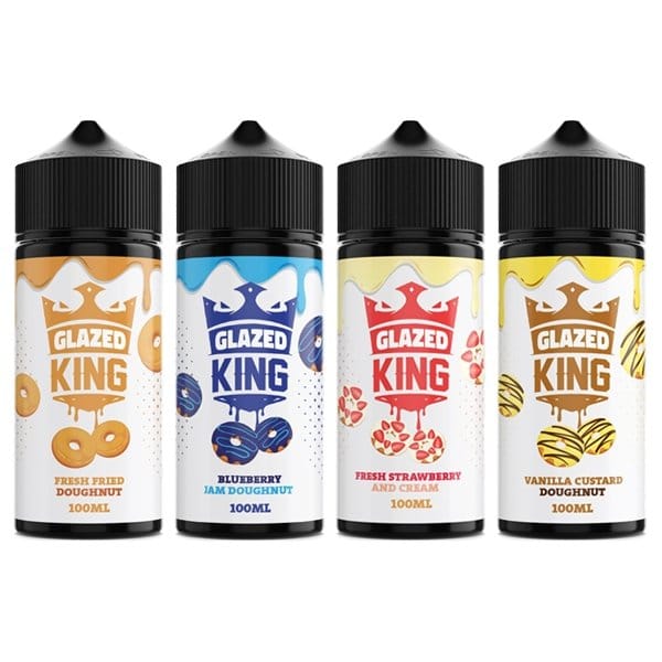 Glazed King 100ml Shortfill 0mg (70VG/30PG) - vapeverseuk