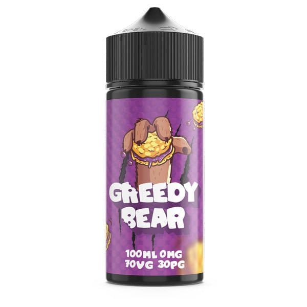 Greedy Bear 100ml Shortfill 0mg (70VG/30PG) - vapeverseuk