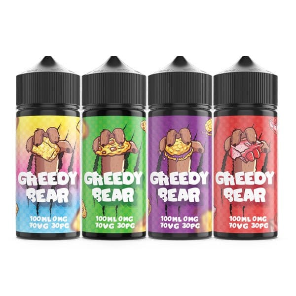 Greedy Bear 100ml Shortfill 0mg (70VG/30PG) - vapeverseuk