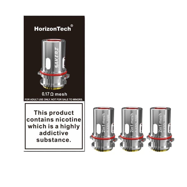 Horizon Tech Sakerz 2in1 Mesh Coils 0.17ohm - vapeverseuk