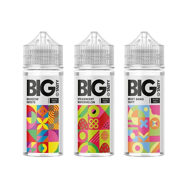 The Big Tasty Candy Rush 100ml Shortfill 0mg (70VG/30PG) - vapeverseuk
