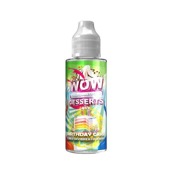 Wow That's What I Call Desserts 100ml Shortfill 0mg (70VG/30PG) - vapeverseuk