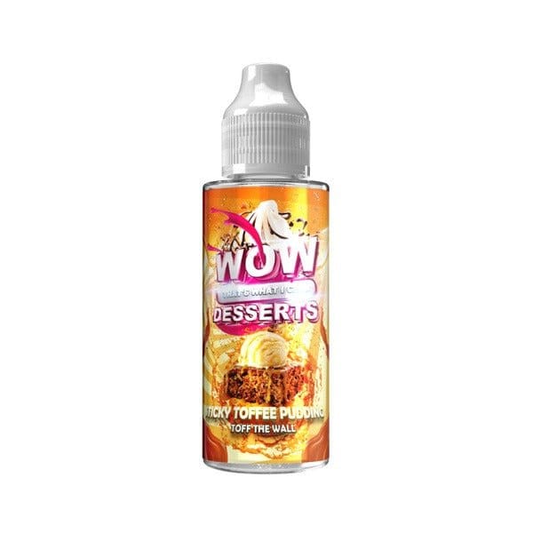 Wow That's What I Call Desserts 100ml Shortfill 0mg (70VG/30PG) - vapeverseuk