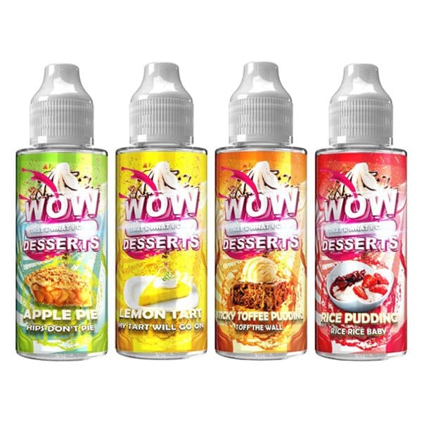 Wow That's What I Call Desserts 100ml Shortfill 0mg (70VG/30PG) - vapeverseuk