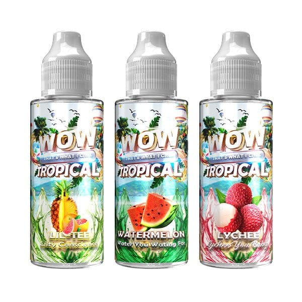 Wow That's What I Call Tropical 100ml Shortfill 0mg (70VG/30PG) - vapeverseuk