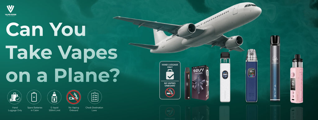 Can You Take Vapes on a Plane? UK Hand Luggage and Airline Rules