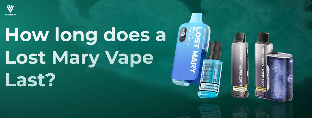 How long does a Lost Mary Vape Last? BM6000 & 30k vape Guide