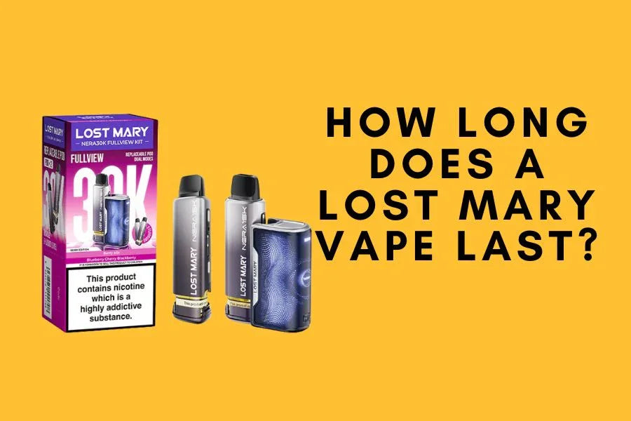 How long does a Lost Mary Vape Last? BM6000 & 30k vape Guide How long does a Lost Mary Vape Last? BM6000 & 30k vape Guide