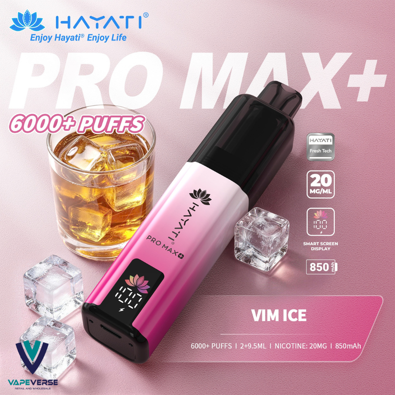 Hayati Pro Max Plus 6k Prefilled Pod kit - Starting From £6.79
