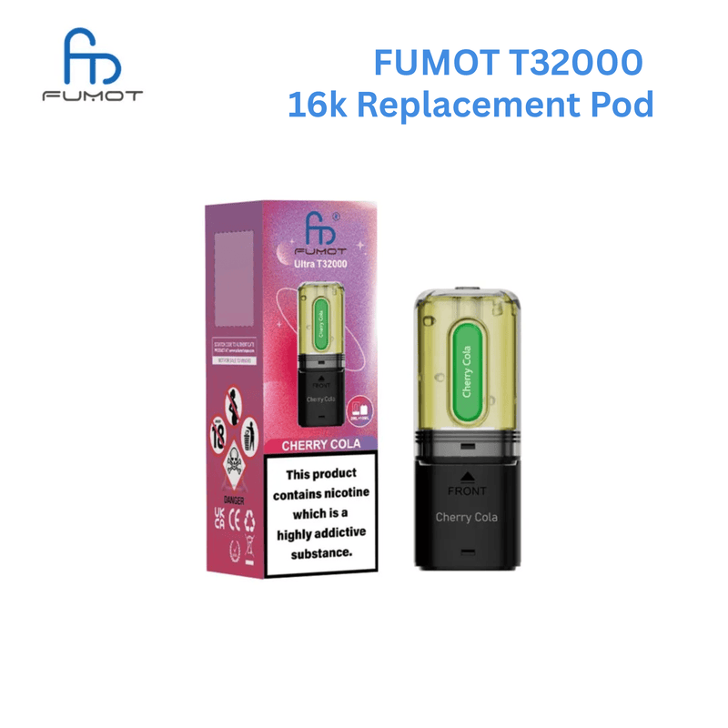 RandM Fumot Ultra t32000 16k Replacement Pods & Refill - Starting From £3.80