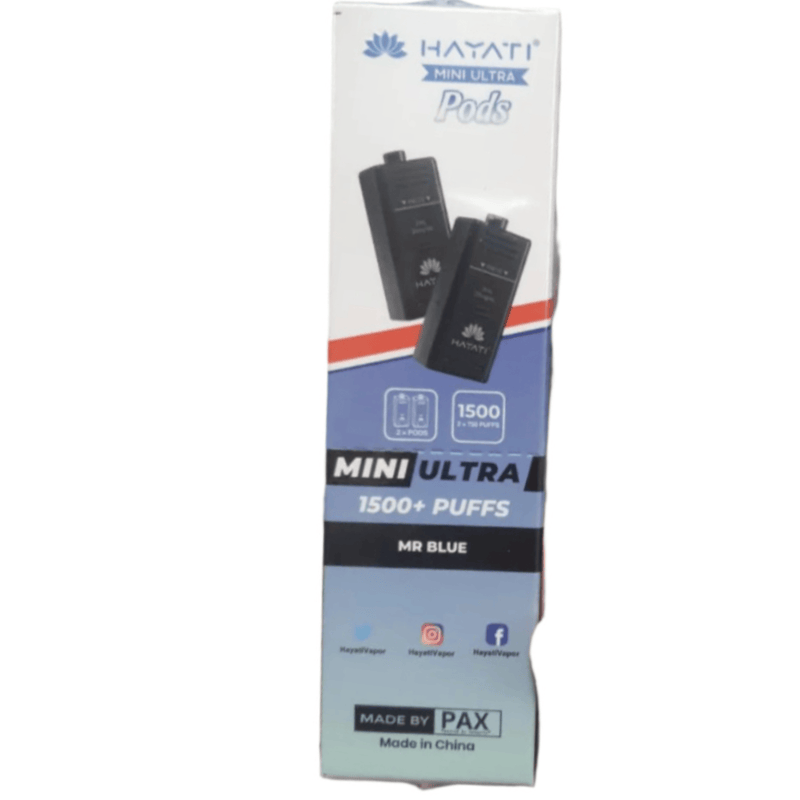 Hayati Mini Ultra 1500 Replacement Pods - £2.89 Only