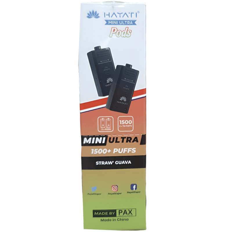 Hayati Mini Ultra 1500 Replacement Pods - £2.89 Only