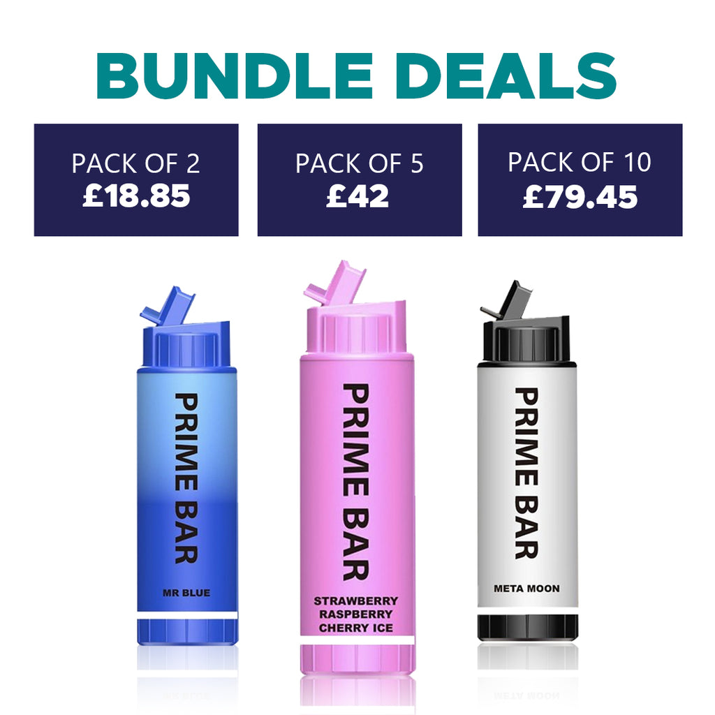 Prime Bar 8000 Puffs Disposable Vape | starting at £9.75 Only!