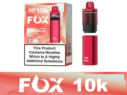 JNR Fox 10K Prefilled Pod Vape Kit - From £8.00