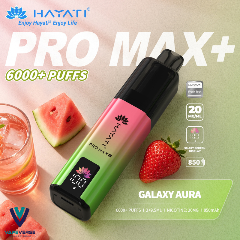 Hayati Pro Max Plus 6k Prefilled Pod kit - Starting From £6.79