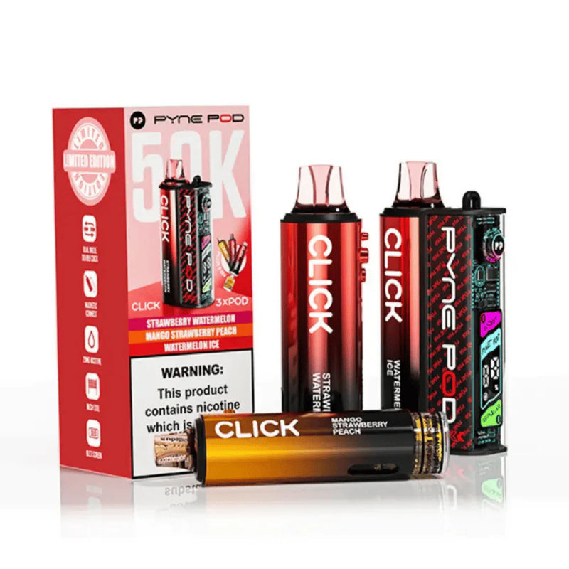 Pyne Pod Click 50000 puffs vape kit 