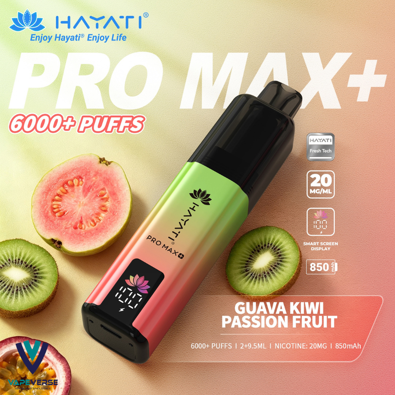 Hayati Pro Max Plus 6k Prefilled Pod kit - Starting From £6.79