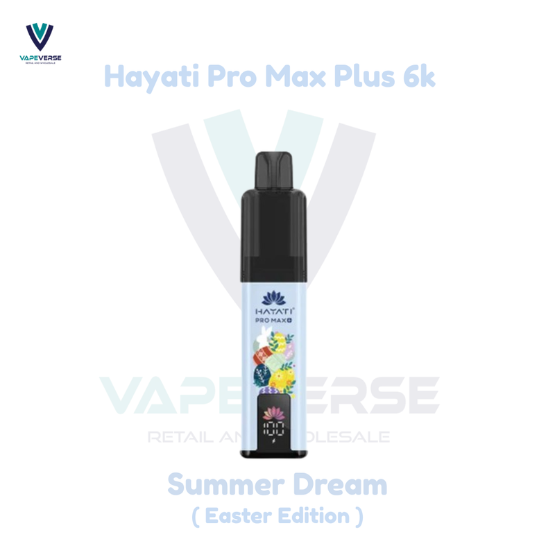 Hayati Pro Max Plus 6k Prefilled Pod kit - Starting From £6.79