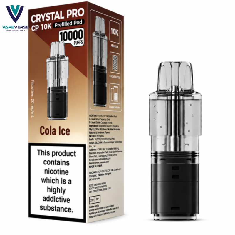 CP Pro CP 10k Prefilled refill Pods - Any 3 for £11.79