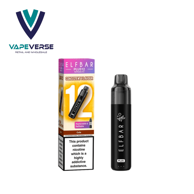 Elf Bar Plus 12 Prefilled Pod Kit 20mg | 12000 Puffs