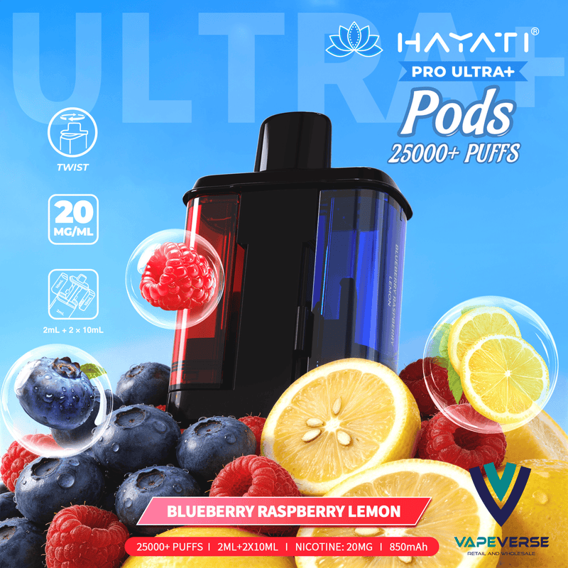 Hayati Pro Ultra Plus 25k Prefilled Refill Pod - Form £6.75