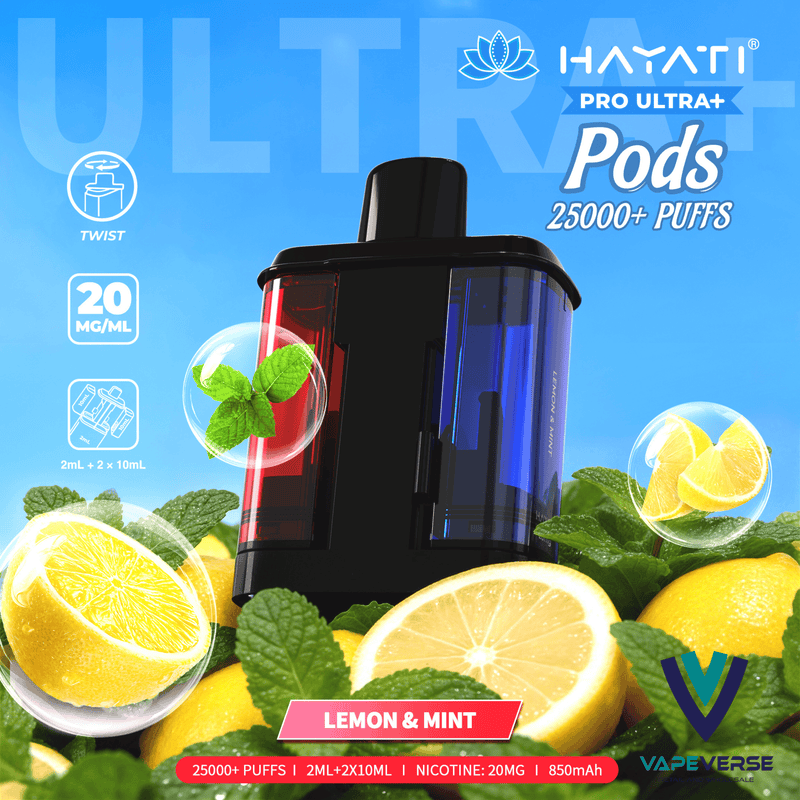 Hayati Pro Ultra Plus 25k Prefilled Refill Pod - Form £6.75