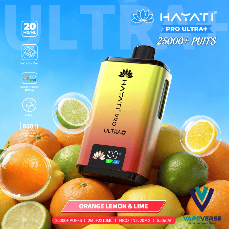 Hayati Pro Ultra Plus 25000 Puffs Prefilled Pod Kit - From £8.99