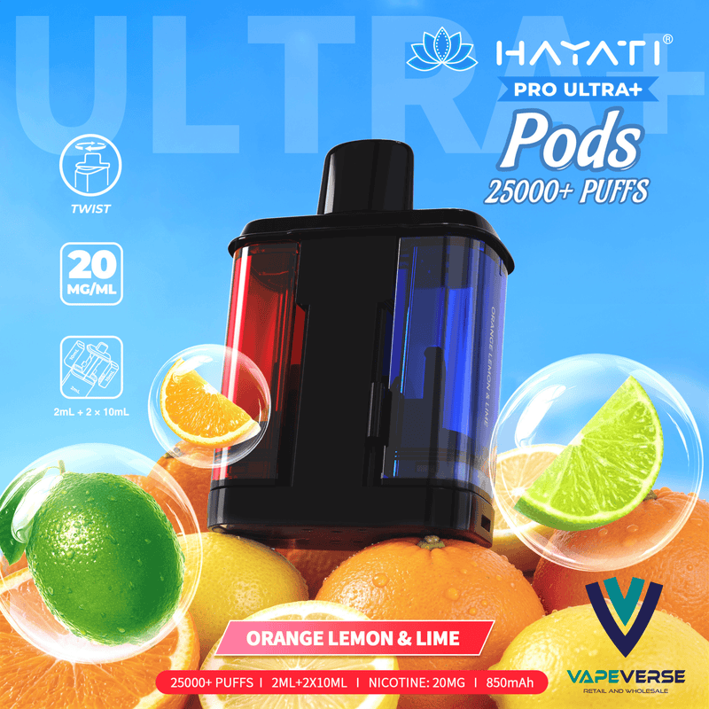 Hayati Pro Ultra Plus 25k Prefilled Refill Pod - Form £6.75