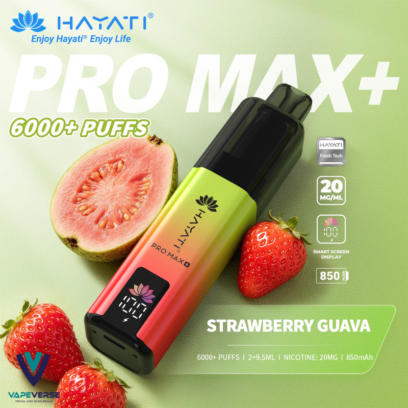 Hayati Pro Max Plus 6k Prefilled Pod kit - Starting From £6.79