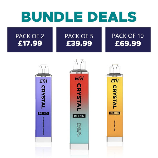 the crystal bling vapes Eth Crystal Bling 6000 Puffs