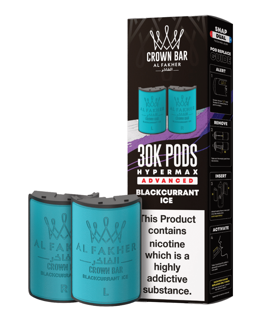 Al Fakher Vape Refill Al Fakher Crown Bar Pro Max 12K Refill Replacement Pod | From 4.70 Al Fakher Vape Refill Al Fakher Crown Bar Pro Max 12K Refill Replacement Pod | From 4.70