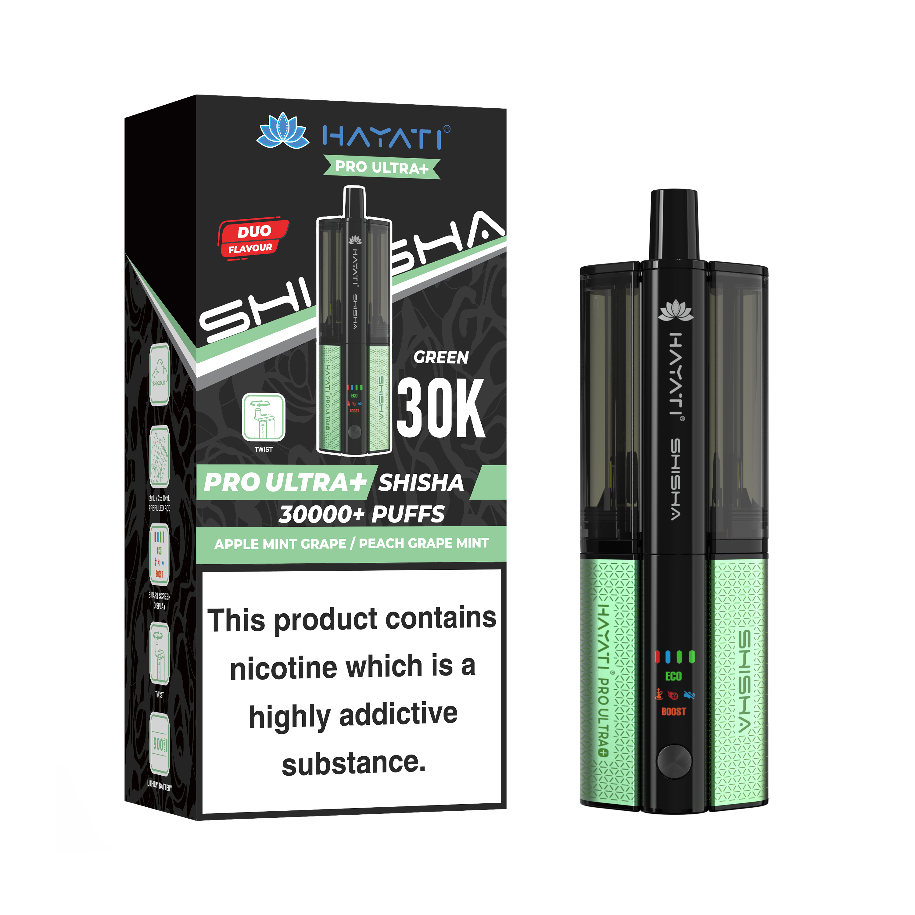 elf bar vape uk Vuse Go 700 Mint Ice 3%