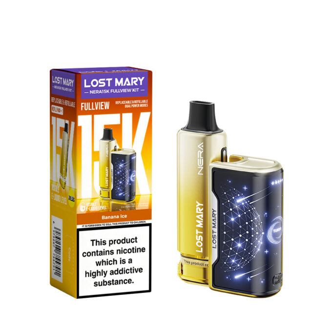 Lost Mary Nera 15k Full View Kit