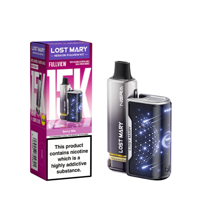 Lost Mary Nera 15k Full View Kit