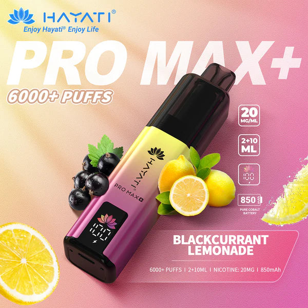Hayati Pro Max Plus 6k Prefilled Pod kit - Starting From £6.79
