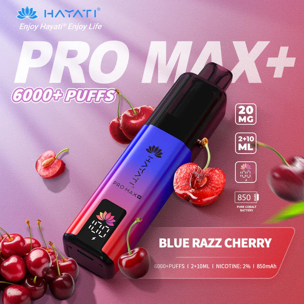 Hayati Pro Max plus 6k puffs 