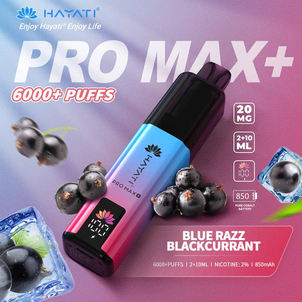 Hayati Pro Max Plus 6k Prefilled Pod kit - Starting From £6.79